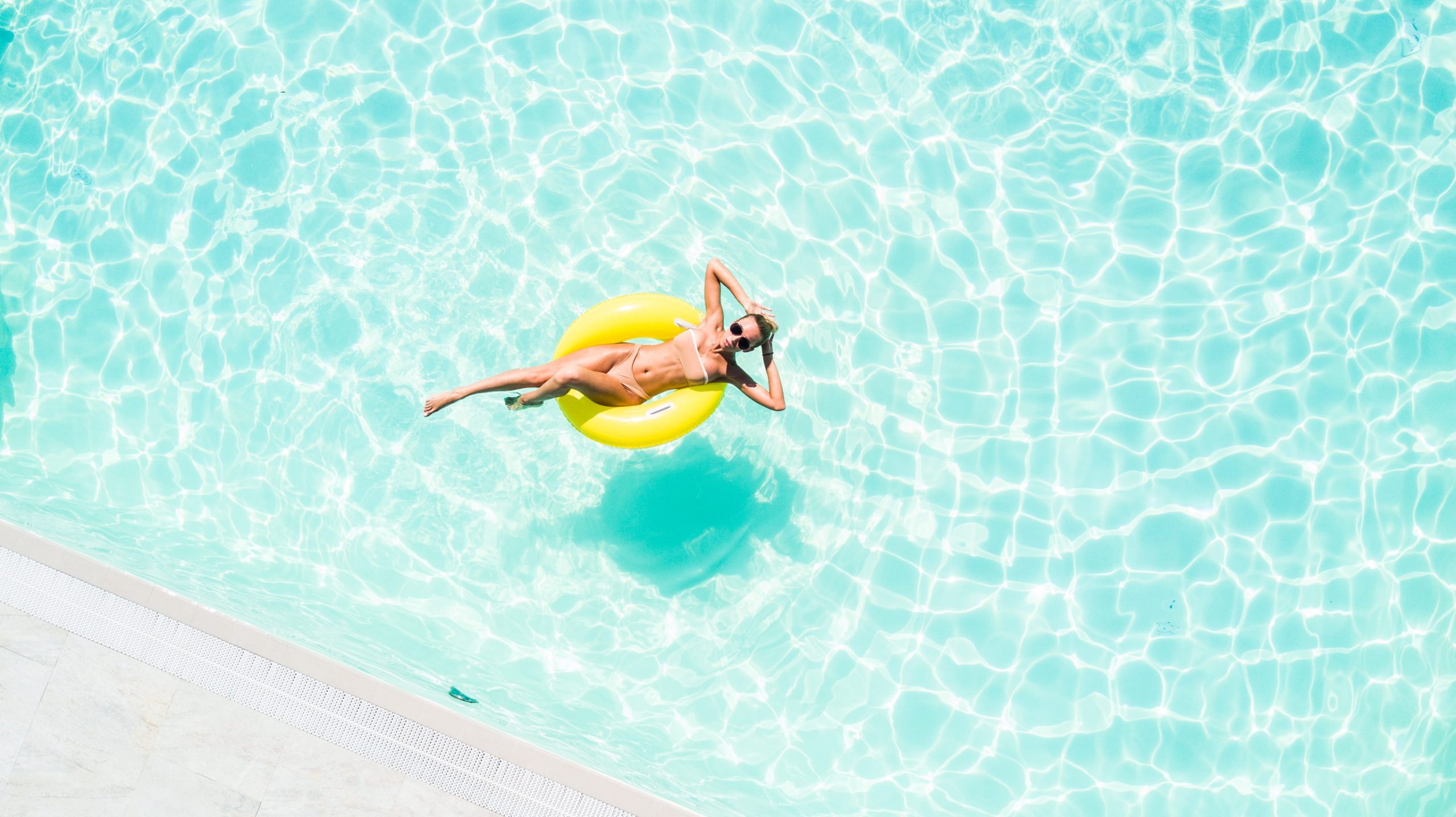 Water quiets the mental clutter.
