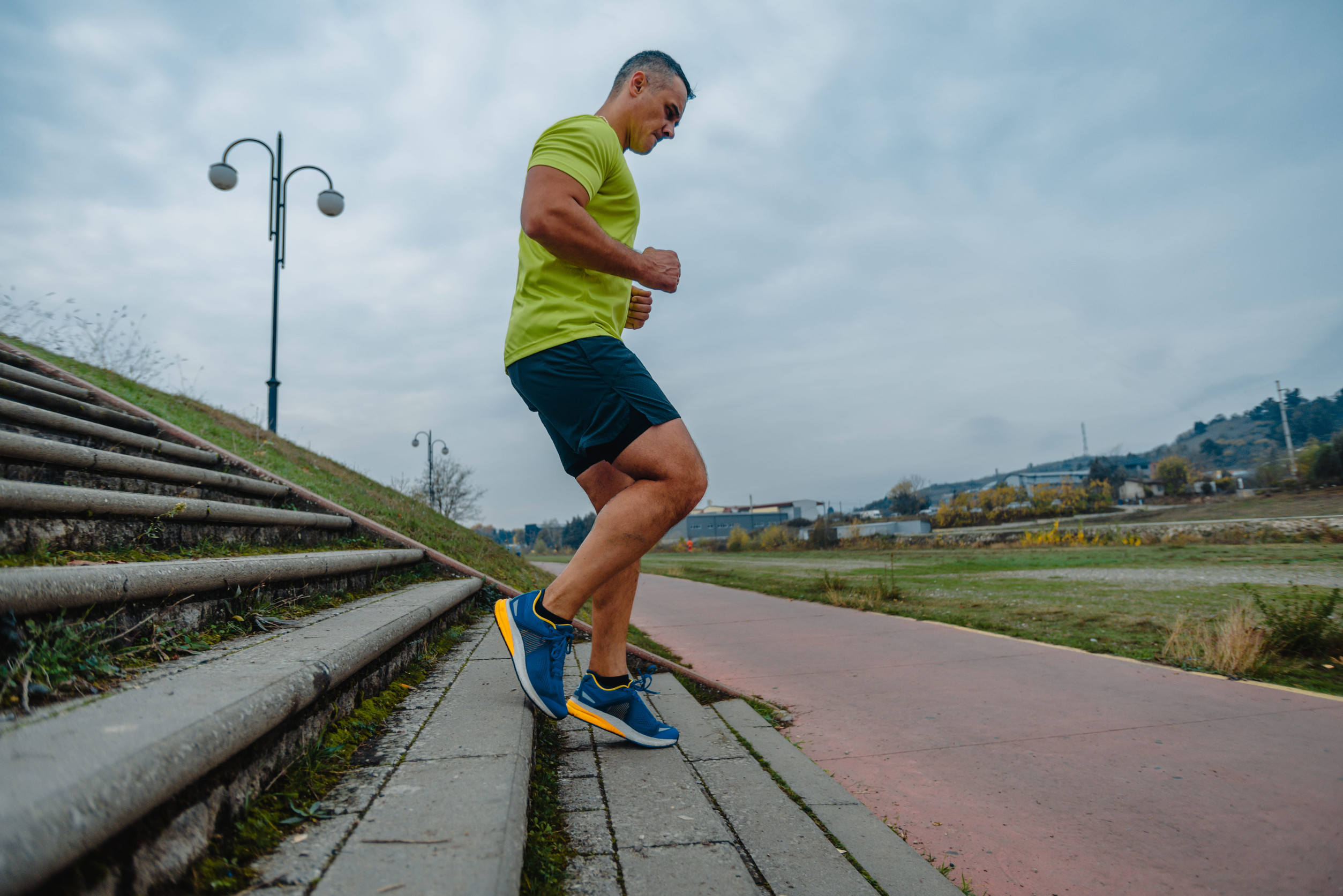 Running on hard surfaces
