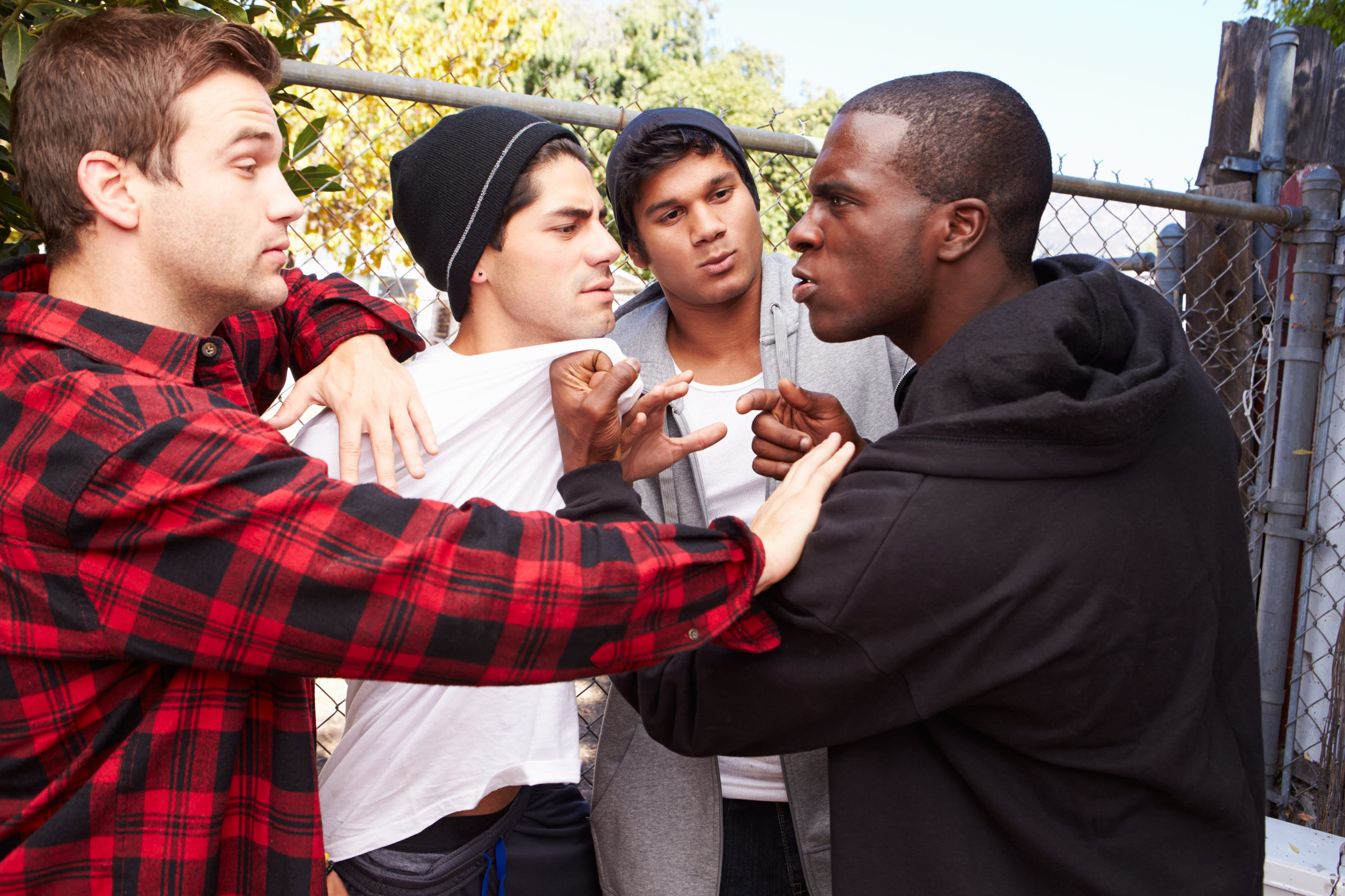 fighting friends