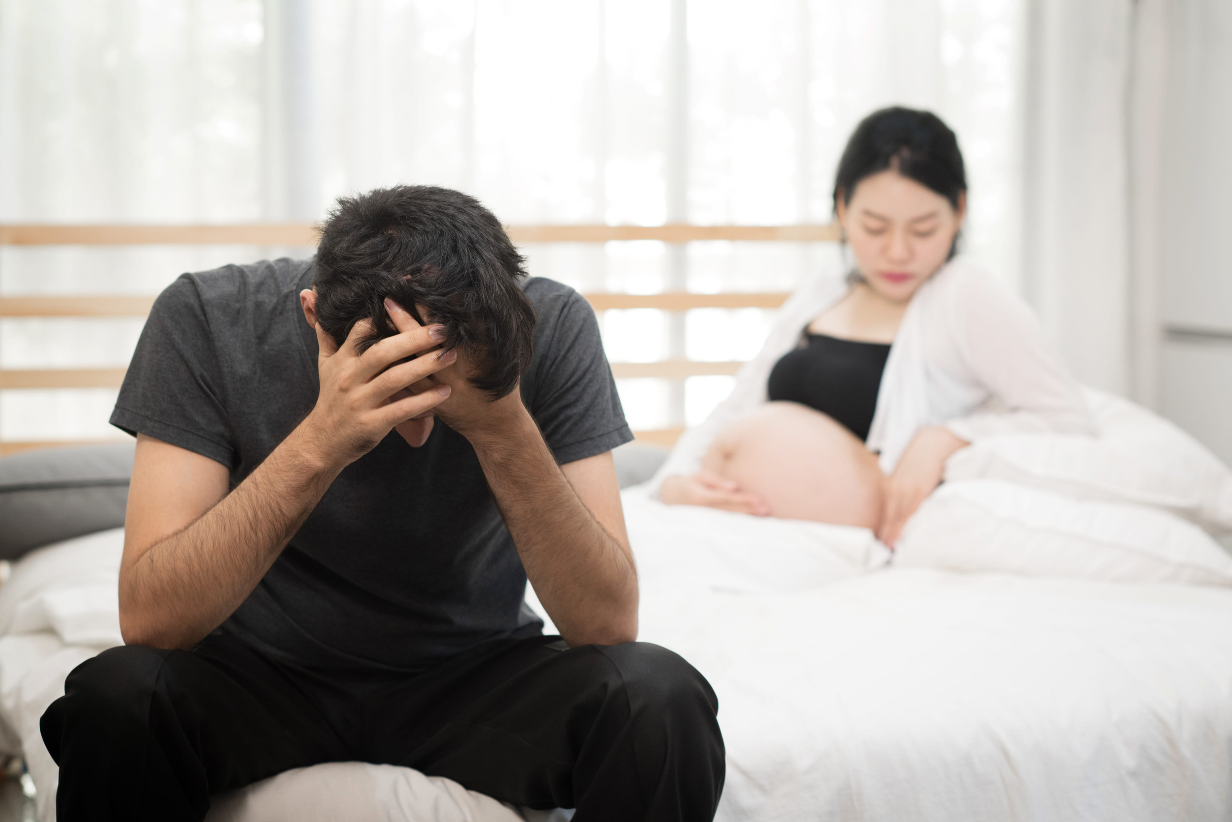 bad relationship during pregnancy