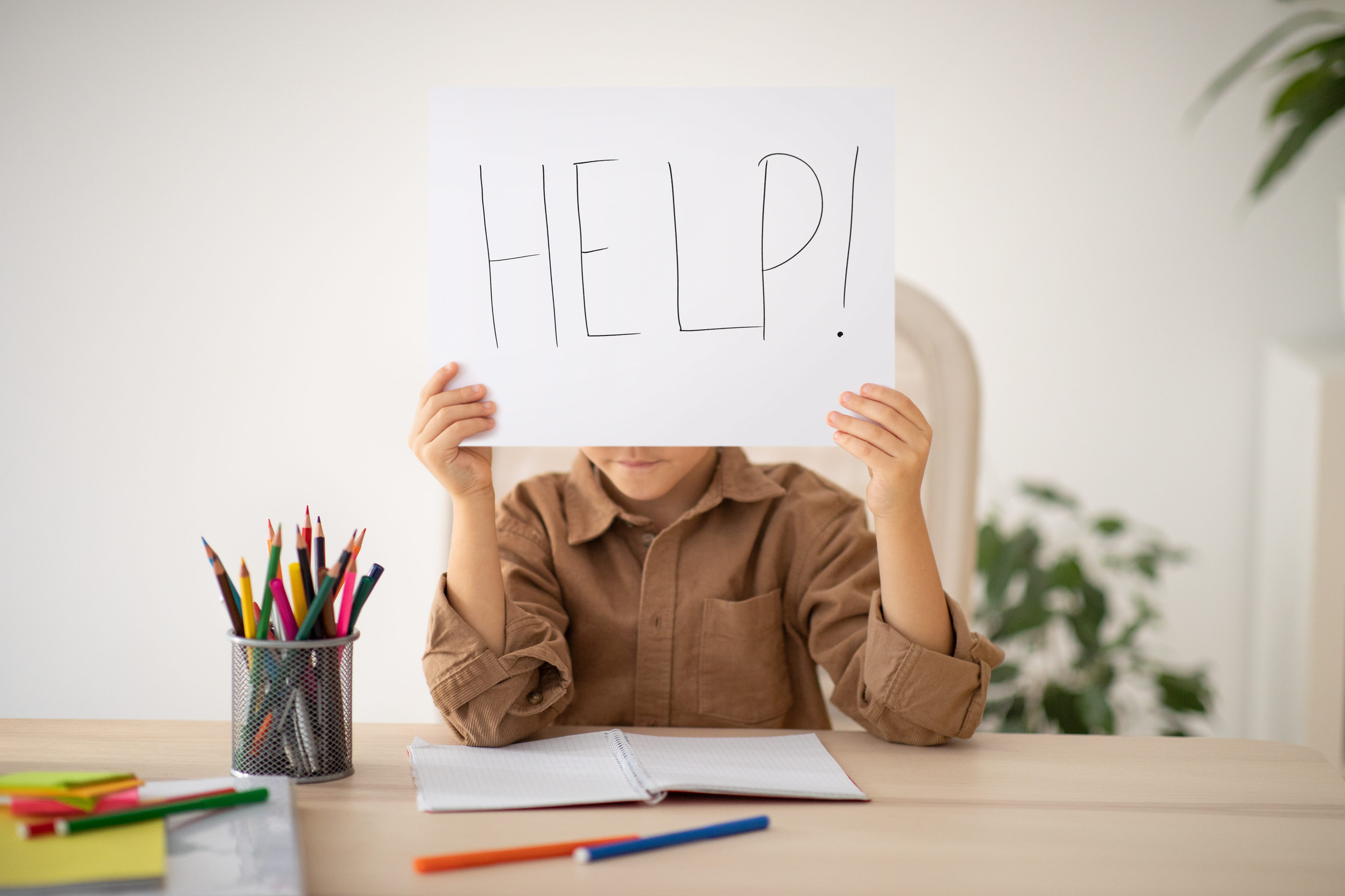 shying off while seeking help
