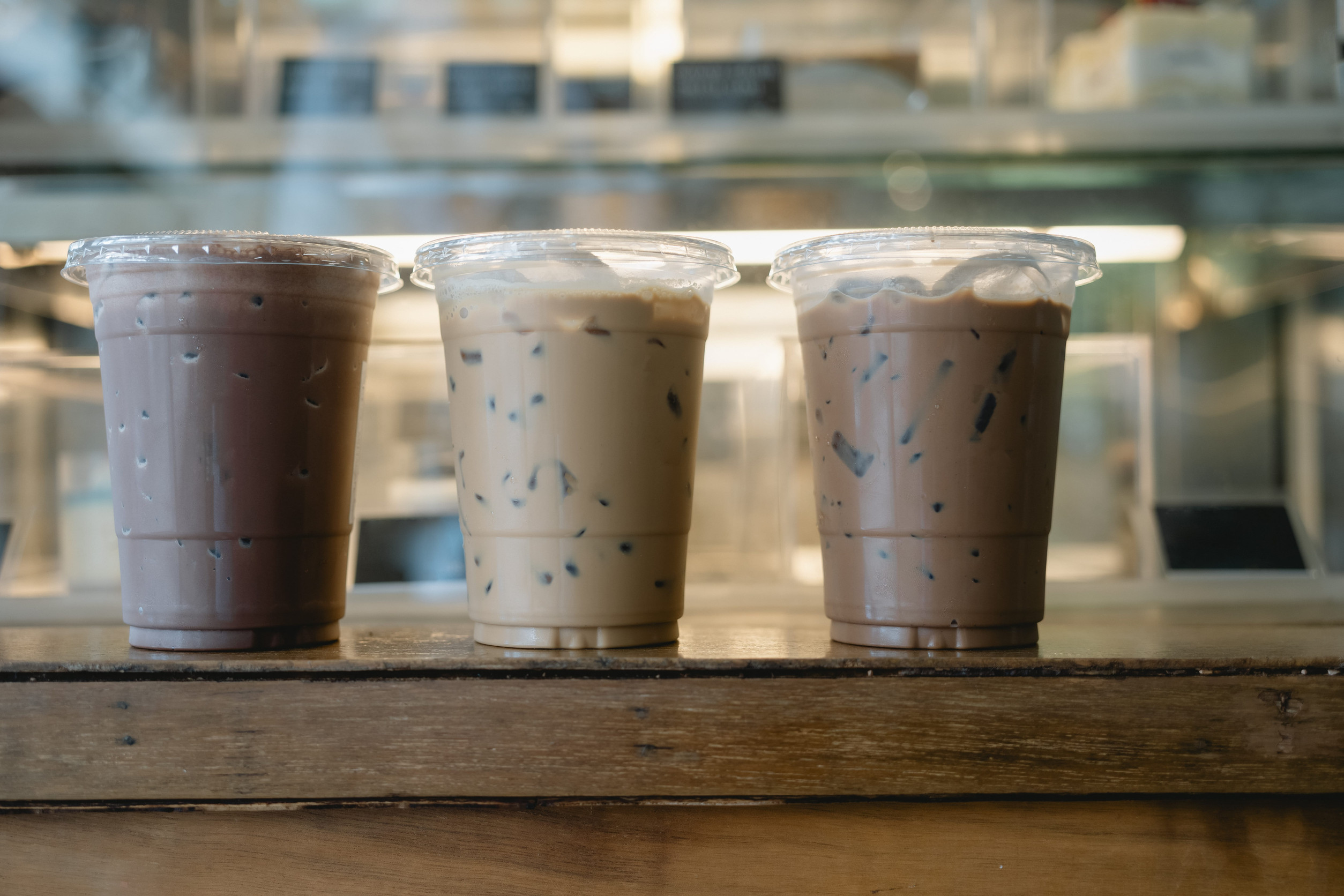 sugar coated coffee drinks