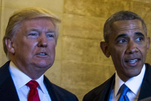 Trump Tries to Outshine Young Obama, But Critics Say the Move Fell Flat