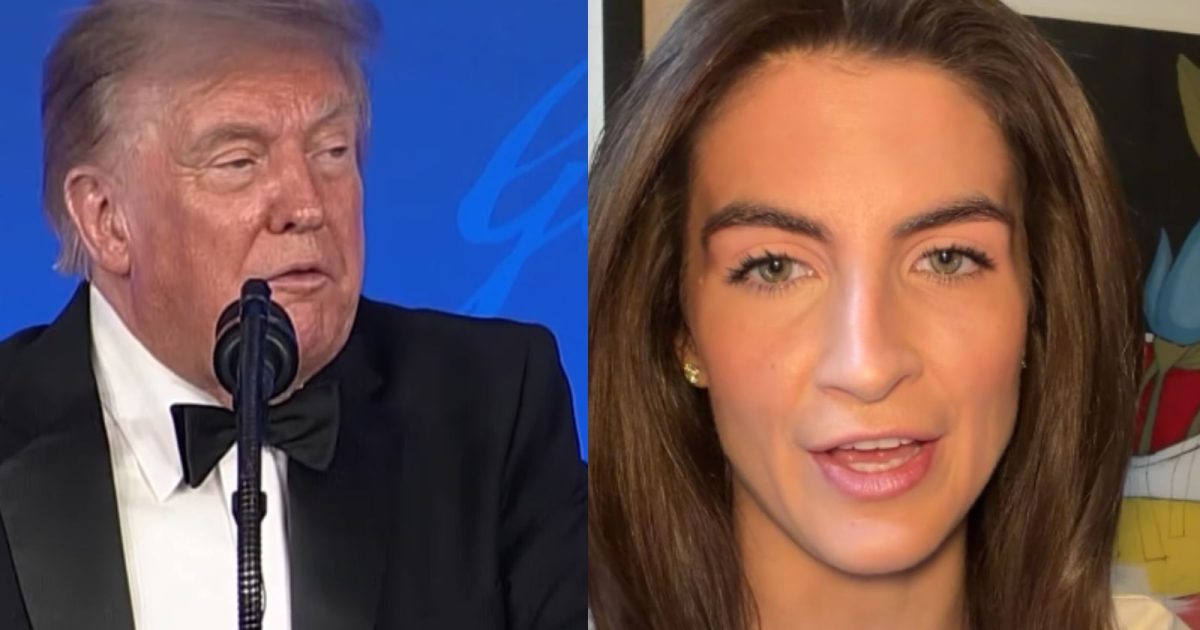 Trump Roasts Kaitlan Collins Over Smile and CNN “Fake” Award at Rescheduled Correspondents’ Dinner